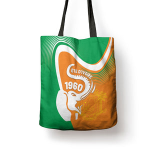 Ivory Coast 1960 Tote Bag Happy Independence Day