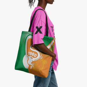 Ivory Coast 1960 Tote Bag Happy Independence Day