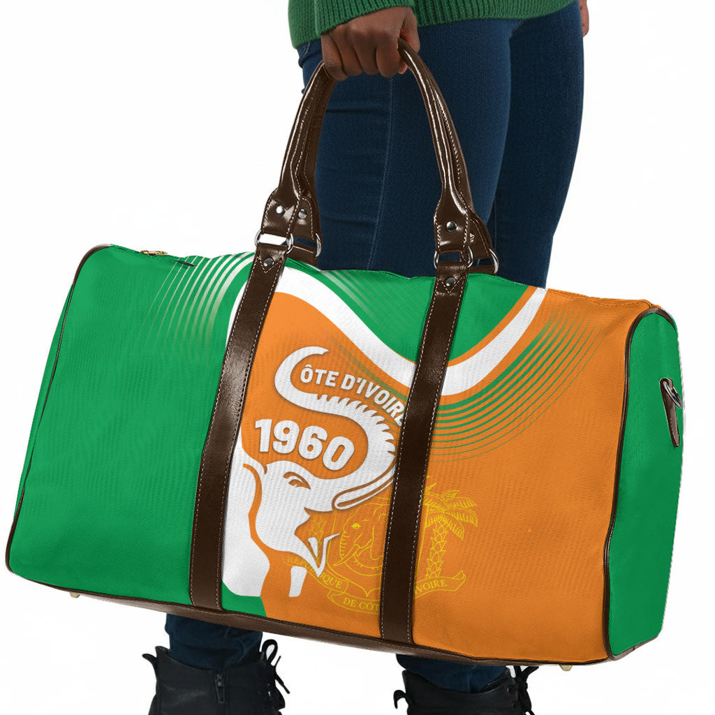 Ivory Coast 1960 Travel Bag Happy Independence Day