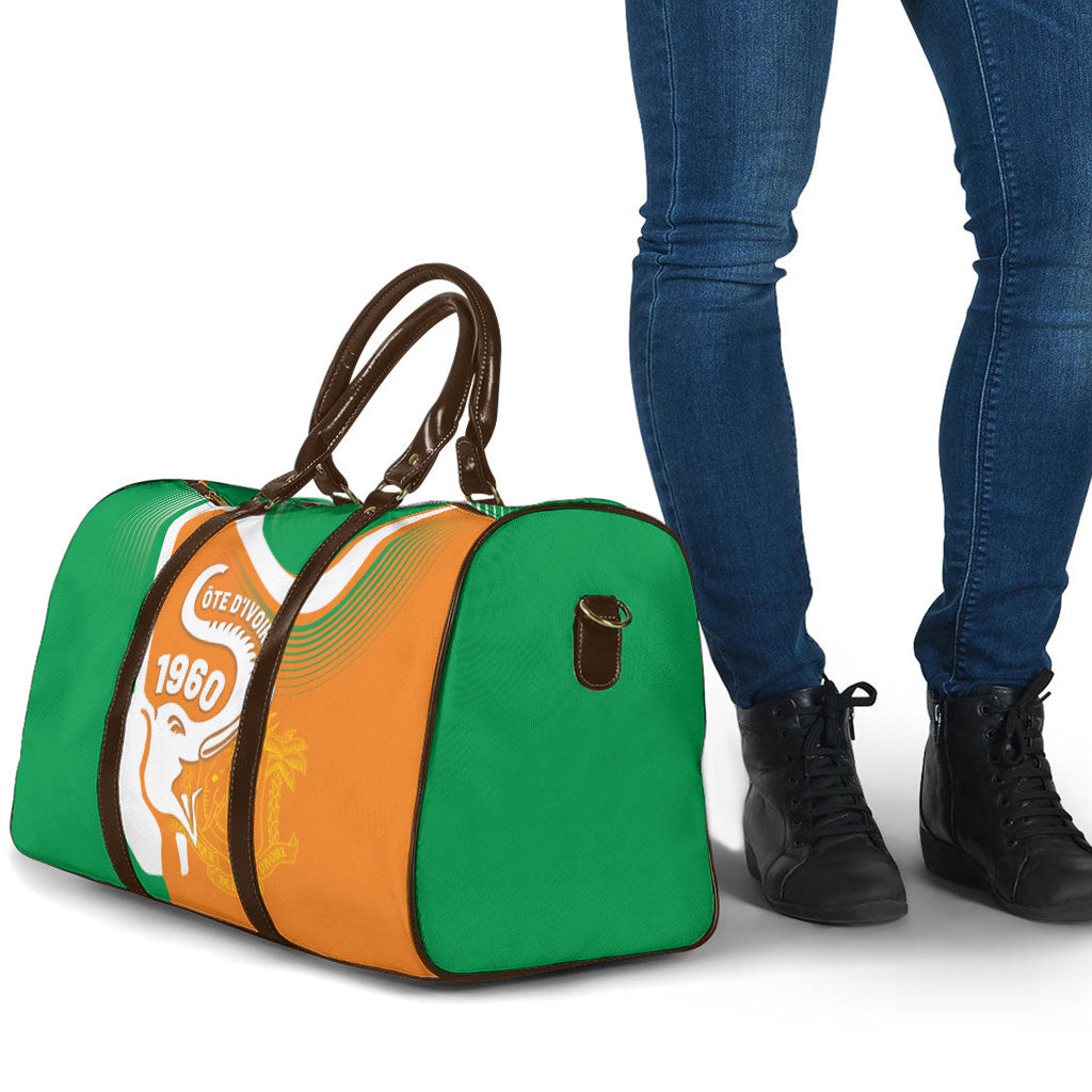 Ivory Coast 1960 Travel Bag Happy Independence Day