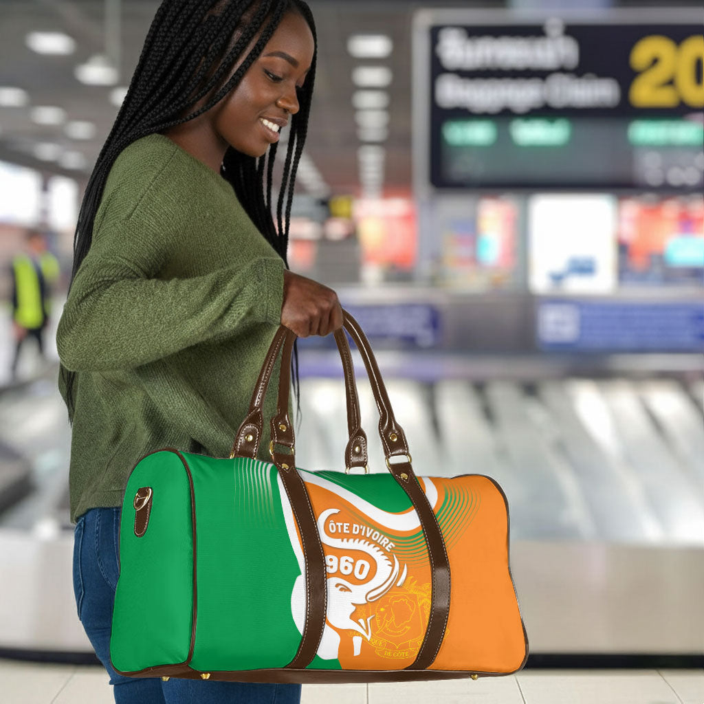 Ivory Coast 1960 Travel Bag Happy Independence Day