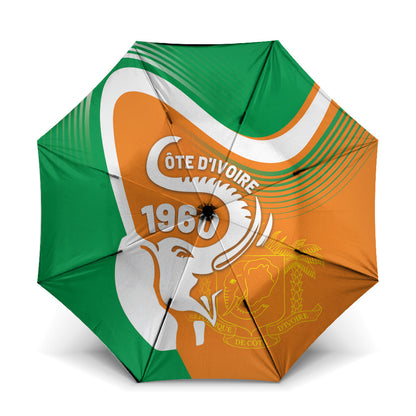 Ivory Coast 1960 Umbrella Happy Independence Day