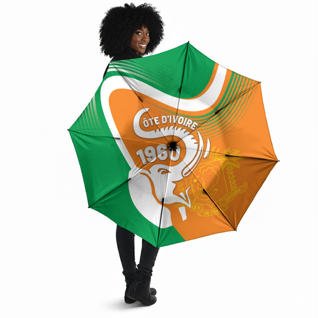 Ivory Coast 1960 Umbrella Happy Independence Day