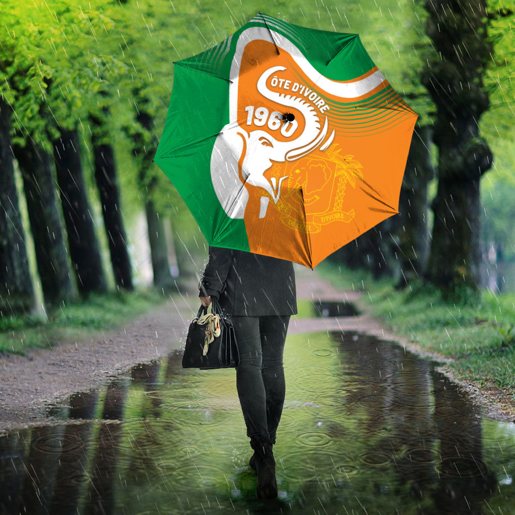 Ivory Coast 1960 Umbrella Happy Independence Day