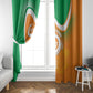 Ivory Coast 1960 Window Curtain Happy Independence Day