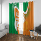 Ivory Coast 1960 Window Curtain Happy Independence Day