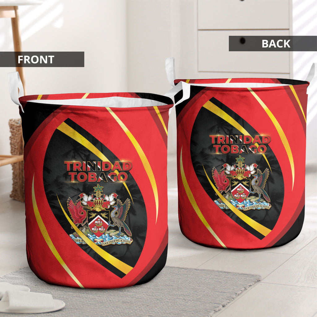 Trinidad And Tobago Independence Day Laundry Basket Two Islands One Nation Endless Pride