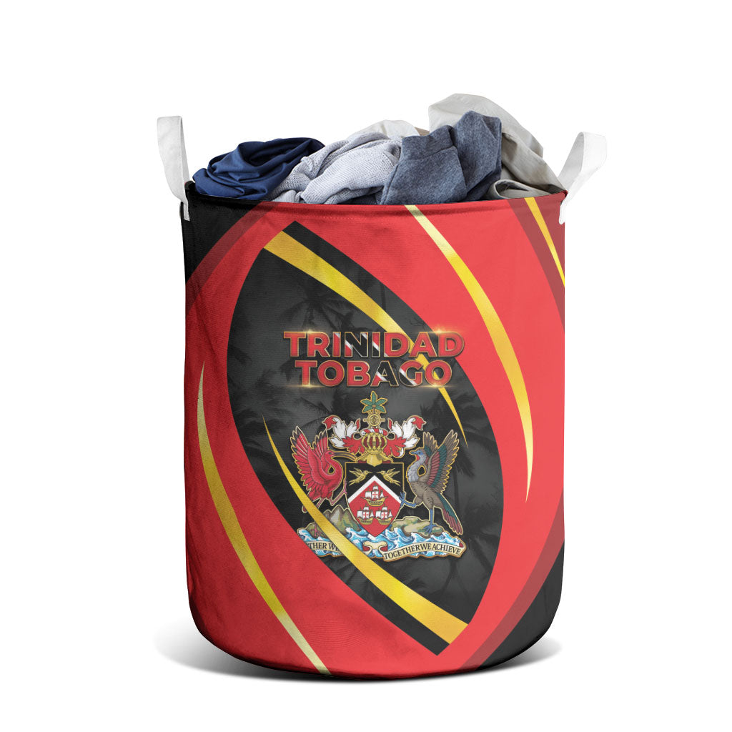 Trinidad And Tobago Independence Day Laundry Basket Two Islands One Nation Endless Pride