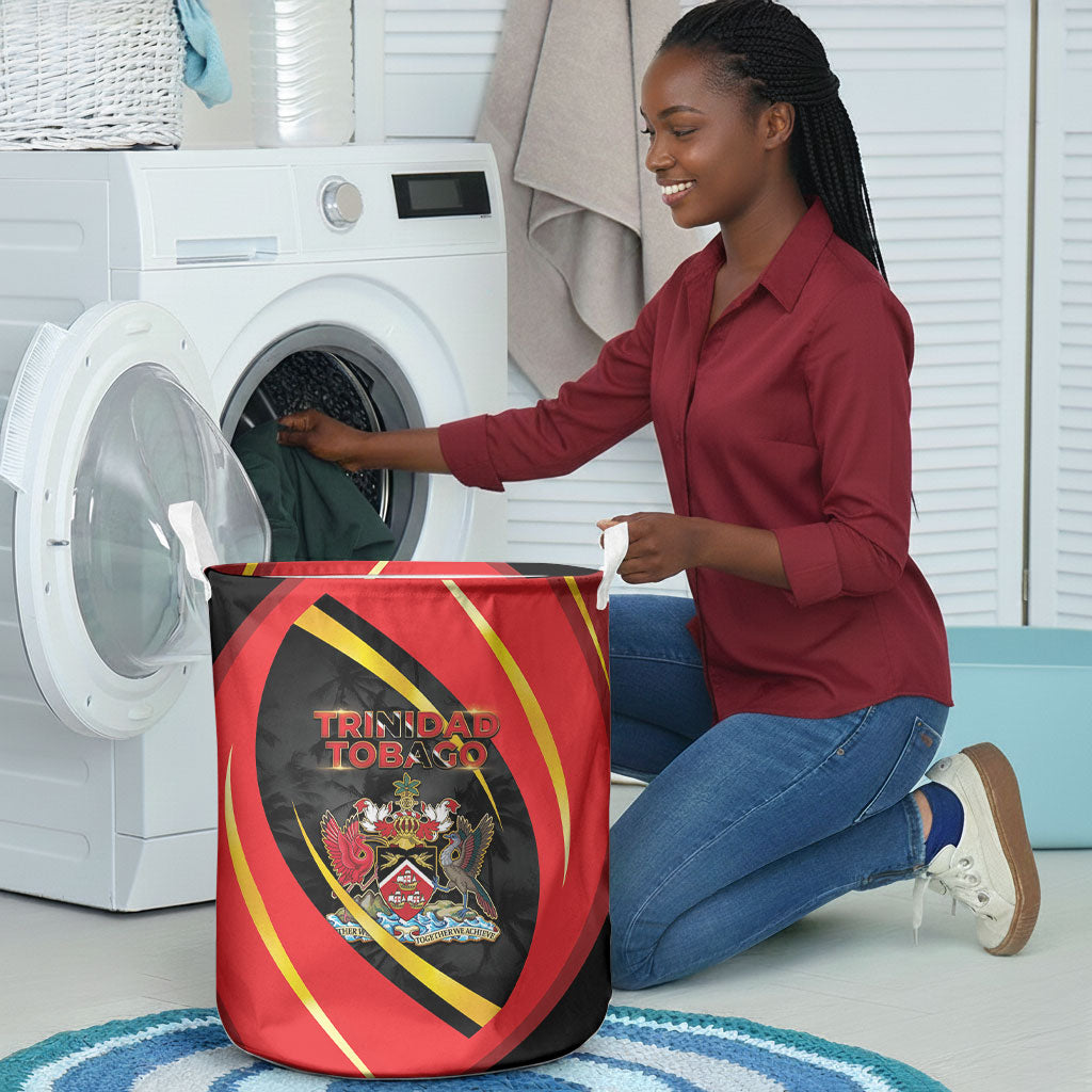 Trinidad And Tobago Independence Day Laundry Basket Two Islands One Nation Endless Pride