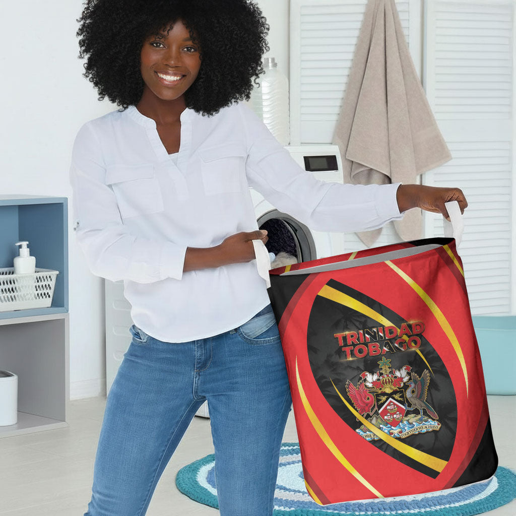 Trinidad And Tobago Independence Day Laundry Basket Two Islands One Nation Endless Pride