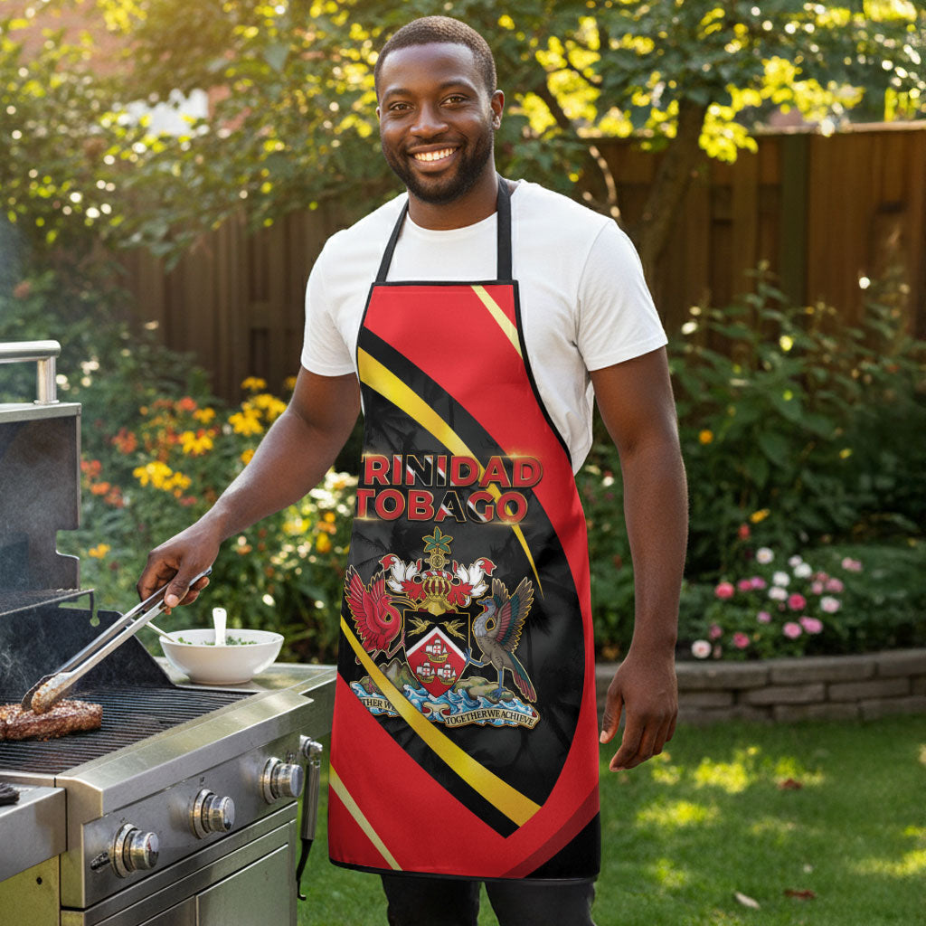 Trinidad And Tobago Independence Day Apron Two Islands One Nation Endless Pride