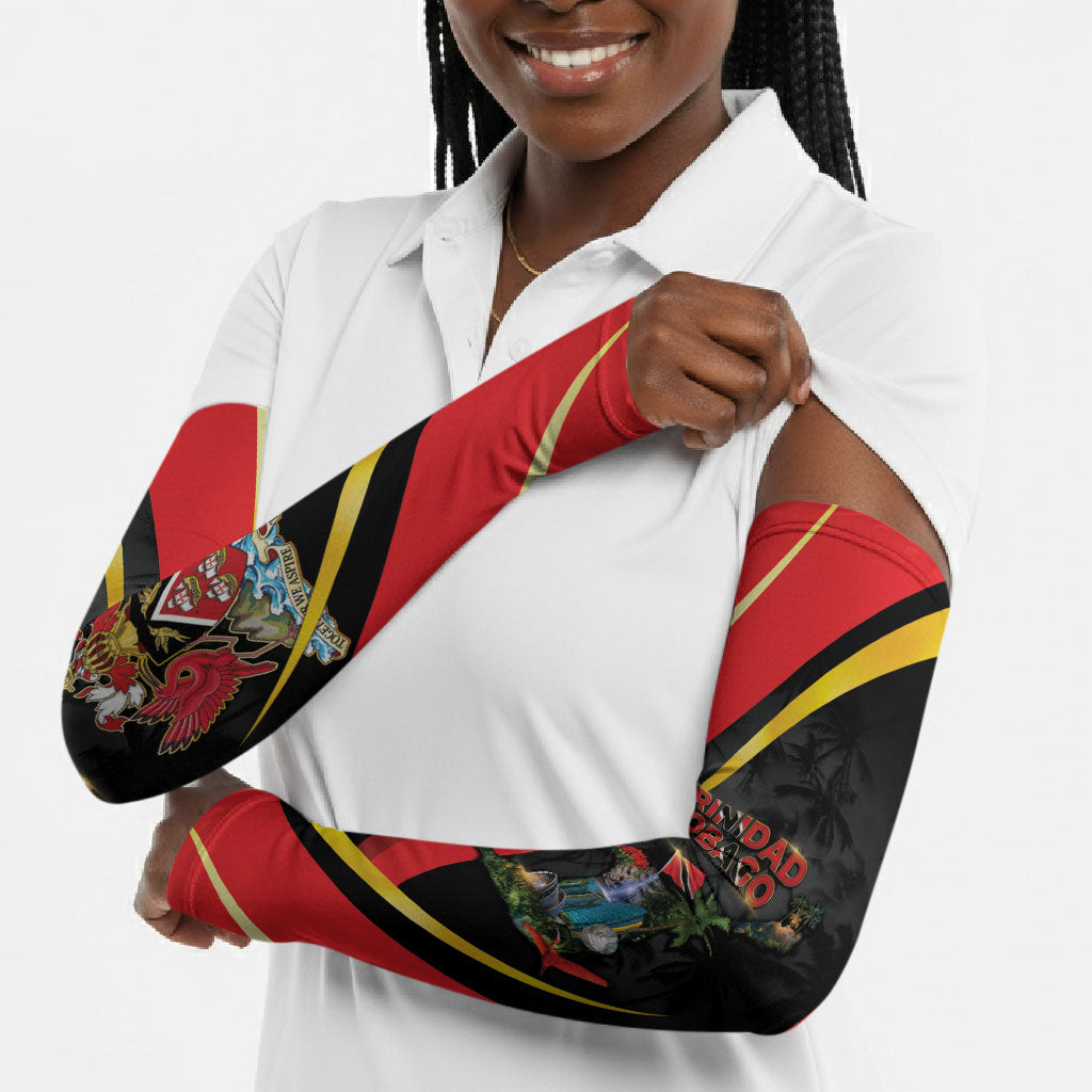Trinidad And Tobago Independence Day Arm Sleeves Two Islands One Nation Endless Pride