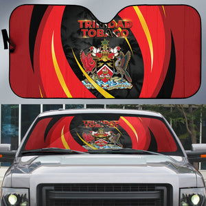 Trinidad And Tobago Independence Day Auto Sun Shade Two Islands One Nation Endless Pride