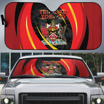 Trinidad And Tobago Independence Day Auto Sun Shade Two Islands One Nation Endless Pride
