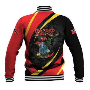 Trinidad And Tobago Independence Day Baseball Jacket Two Islands One Nation Endless Pride