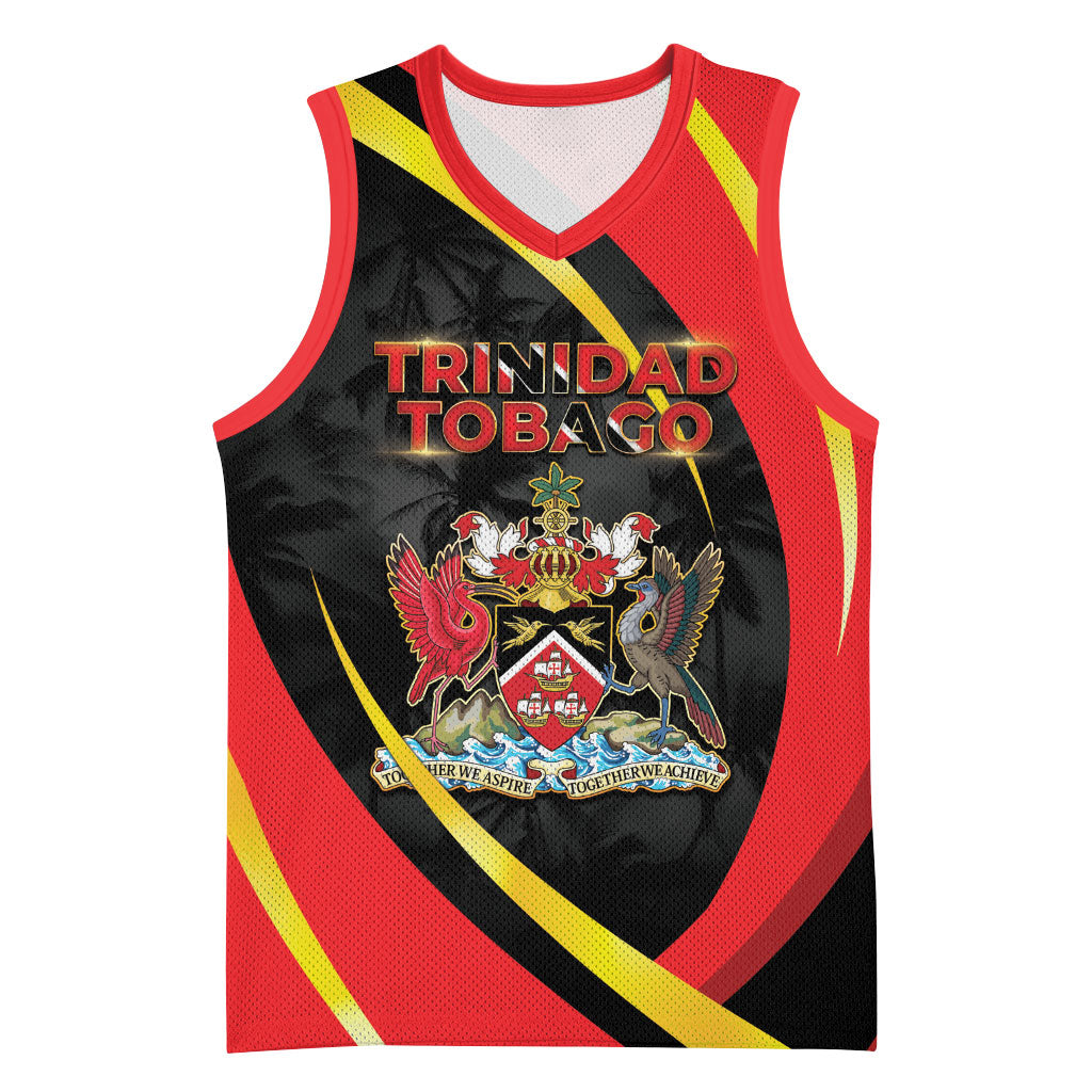 Trinidad And Tobago Independence Day Basketball Jersey Two Islands One Nation Endless Pride