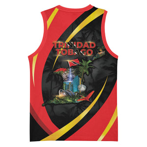 Trinidad And Tobago Independence Day Basketball Jersey Two Islands One Nation Endless Pride