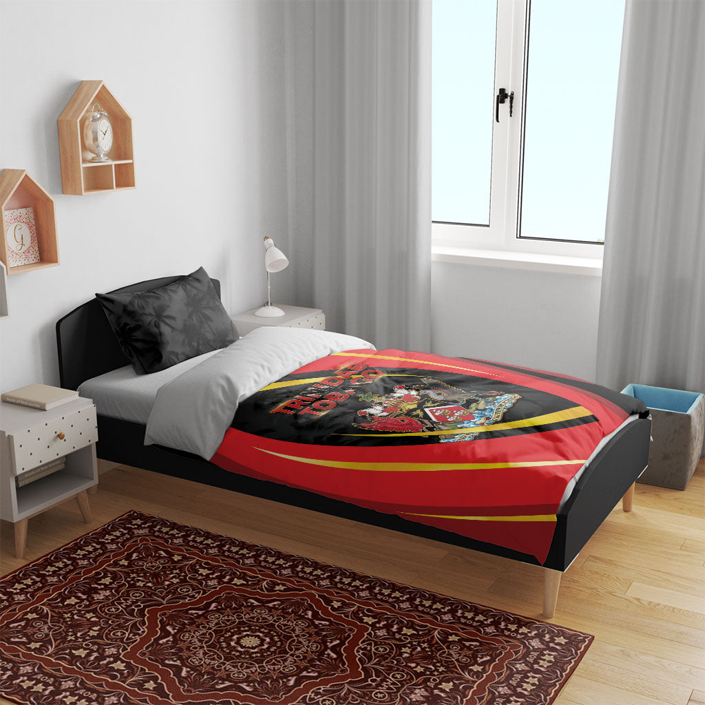 Trinidad And Tobago Independence Day Bedding Set Two Islands One Nation Endless Pride