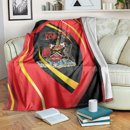 Trinidad And Tobago Independence Day Blanket Two Islands One Nation Endless Pride