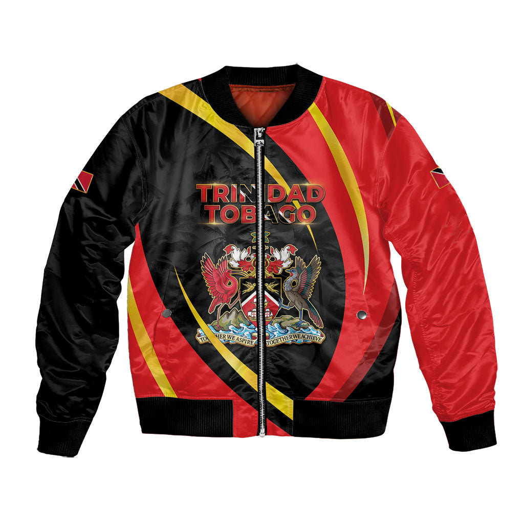 Trinidad And Tobago Independence Day Bomber Jacket Two Islands One Nation Endless Pride
