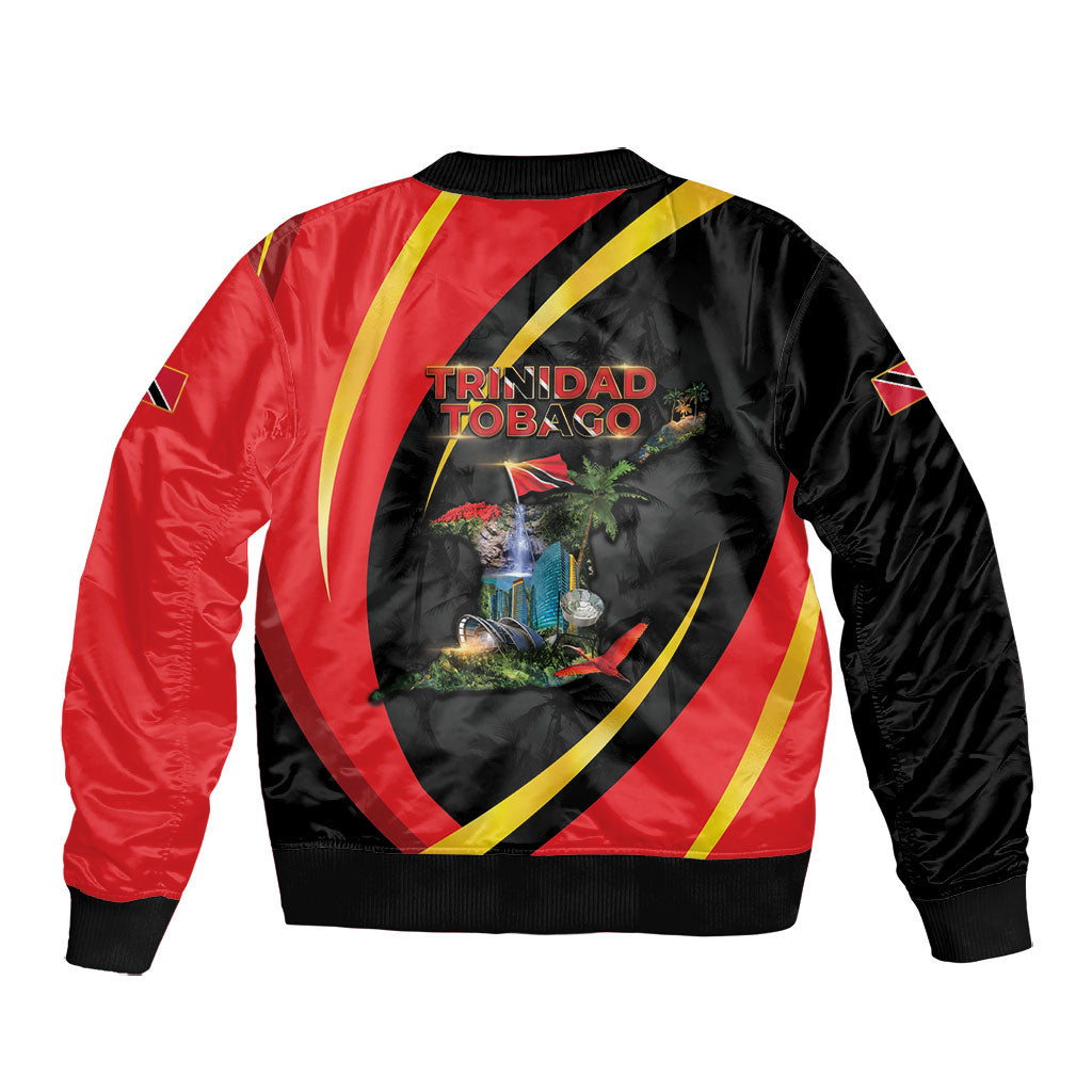 Trinidad And Tobago Independence Day Bomber Jacket Two Islands One Nation Endless Pride