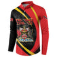 Trinidad And Tobago Independence Day Button Sweatshirt Two Islands One Nation Endless Pride