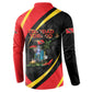 Trinidad And Tobago Independence Day Button Sweatshirt Two Islands One Nation Endless Pride