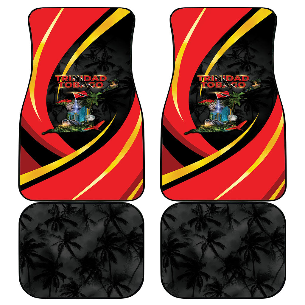 Trinidad And Tobago Independence Day Car Mats Two Islands One Nation Endless Pride
