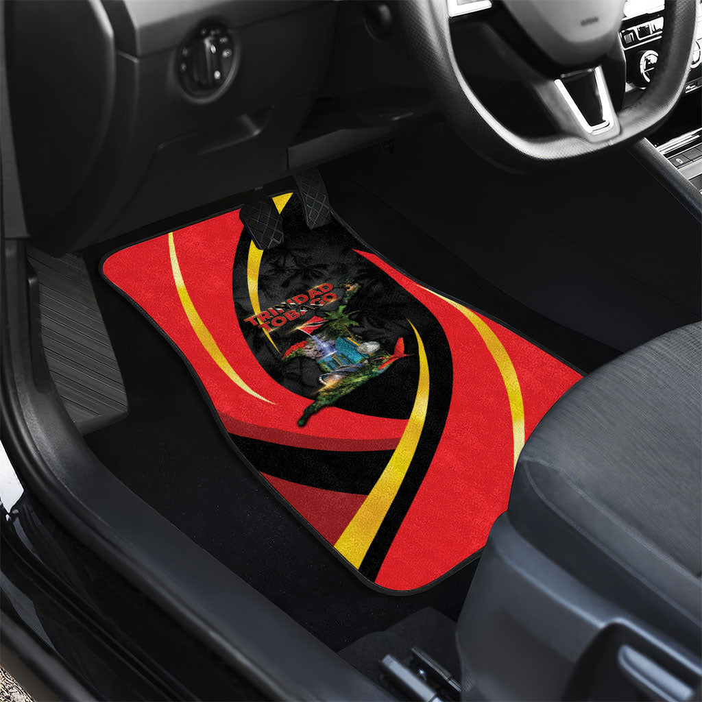 Trinidad And Tobago Independence Day Car Mats Two Islands One Nation Endless Pride