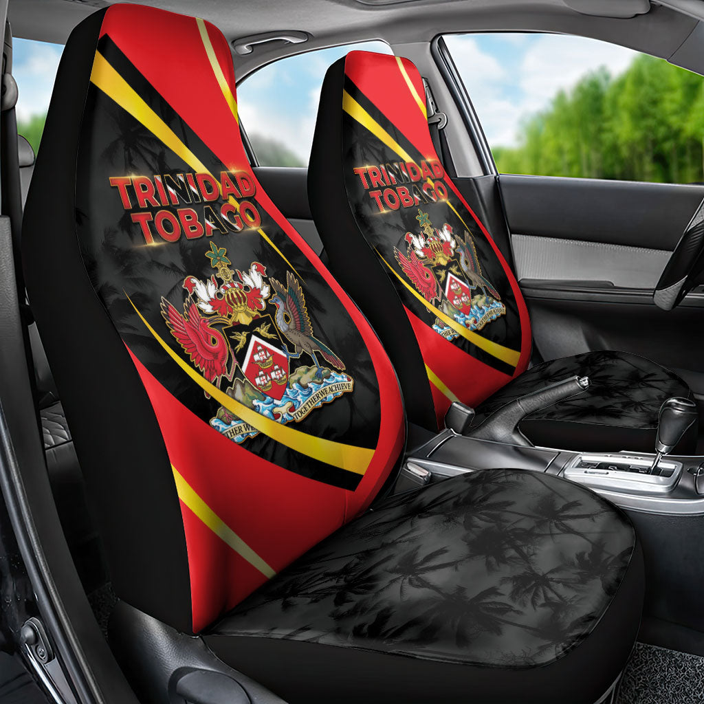 Trinidad And Tobago Independence Day Car Seat Cover Two Islands One Nation Endless Pride