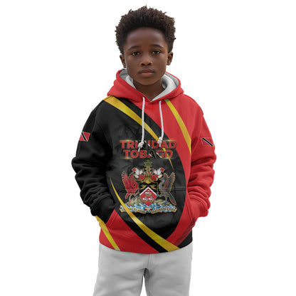 Trinidad And Tobago Independence Day Kid Hoodie Two Islands One Nation Endless Pride
