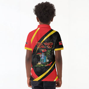 Trinidad And Tobago Independence Day Kid Polo Shirt Two Islands One Nation Endless Pride