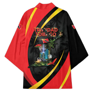 Trinidad And Tobago Independence Day Kimono Two Islands One Nation Endless Pride