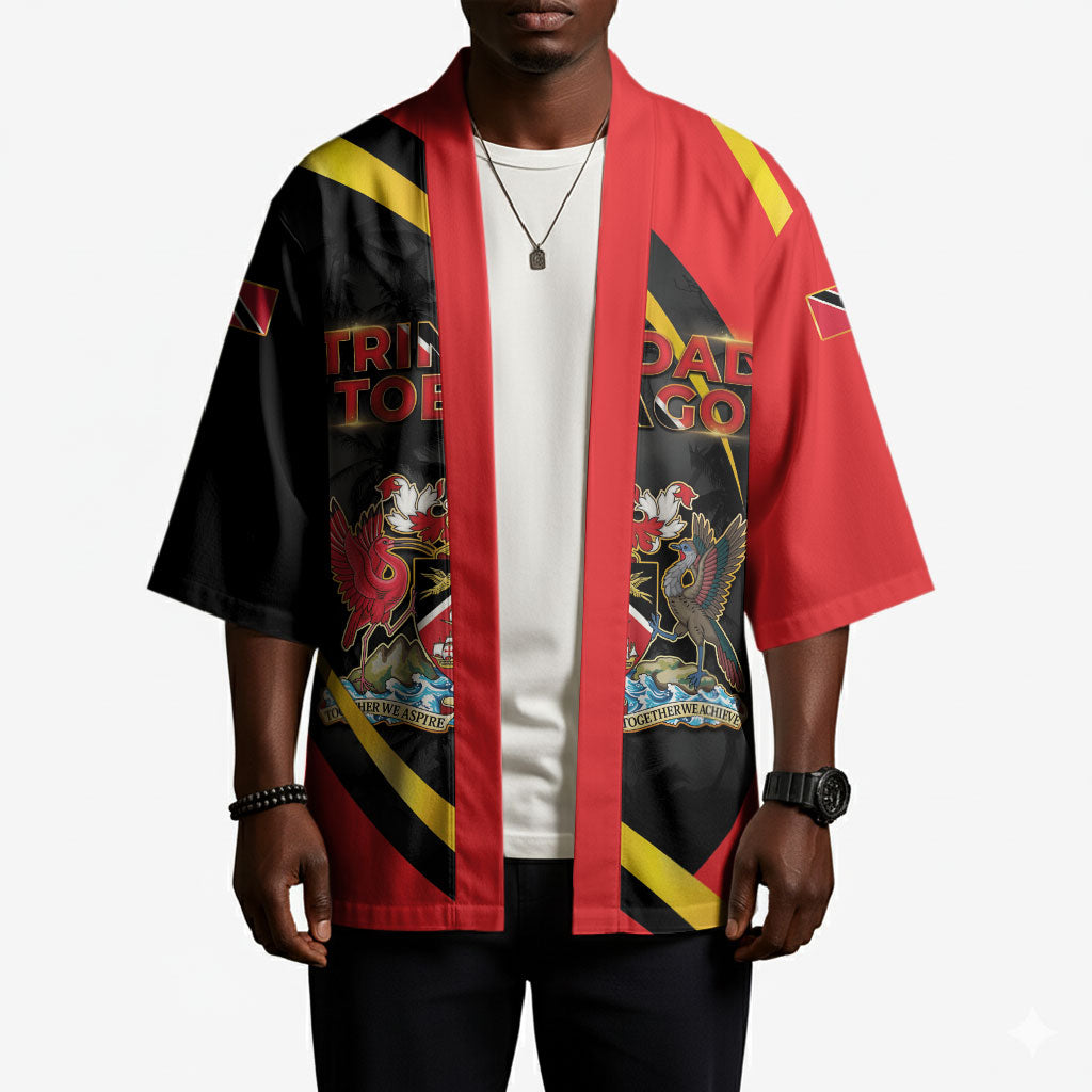 Trinidad And Tobago Independence Day Kimono Two Islands One Nation Endless Pride