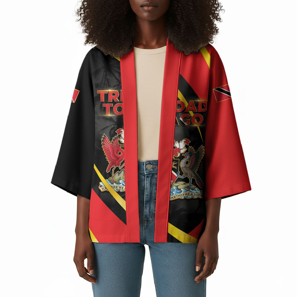 Trinidad And Tobago Independence Day Kimono Two Islands One Nation Endless Pride