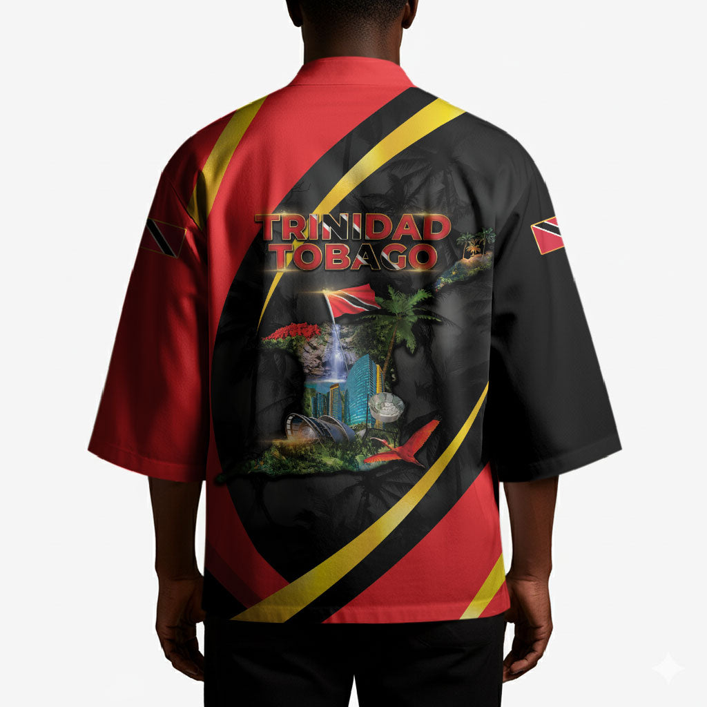 Trinidad And Tobago Independence Day Kimono Two Islands One Nation Endless Pride