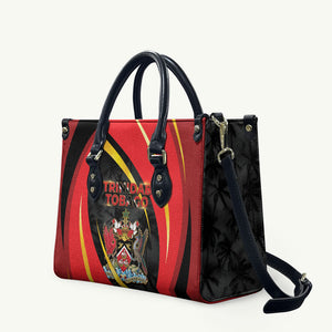 Trinidad And Tobago Independence Day Leather Bag Two Islands One Nation Endless Pride