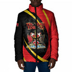 Trinidad And Tobago Independence Day Padded Jacket Two Islands One Nation Endless Pride