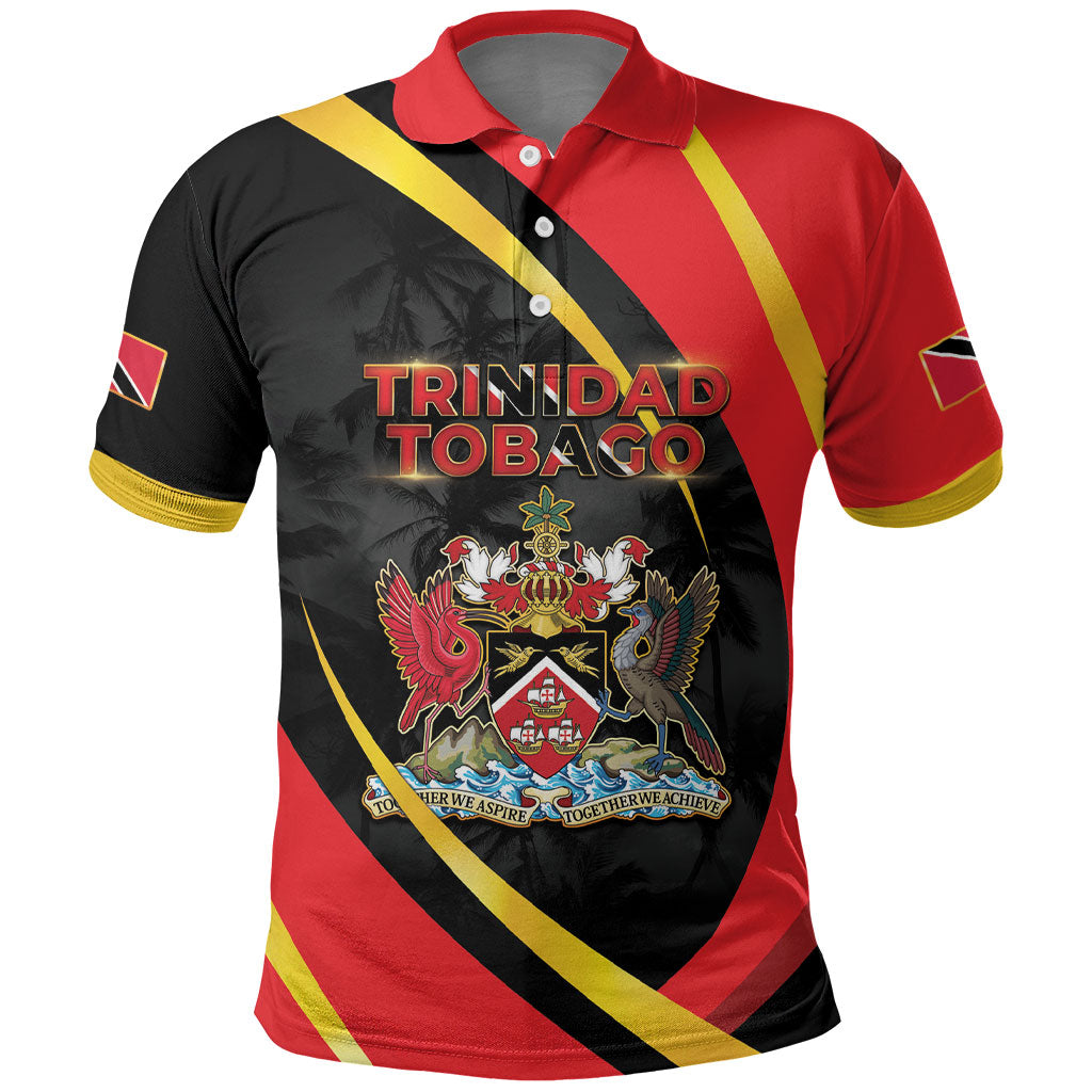 Trinidad And Tobago Independence Day Polo Shirt Two Islands One Nation Endless Pride