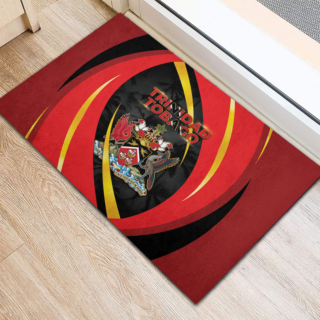 Trinidad And Tobago Independence Day Rubber Doormat Two Islands One Nation Endless Pride
