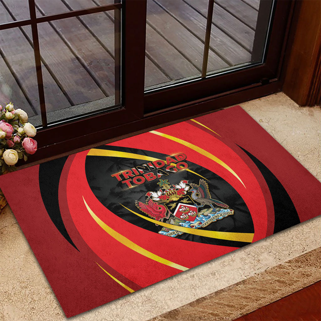 Trinidad And Tobago Independence Day Rubber Doormat Two Islands One Nation Endless Pride