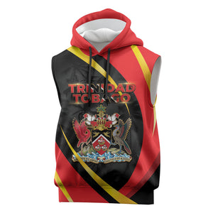 Trinidad And Tobago Independence Day Sleeveless Hoodie Two Islands One Nation Endless Pride