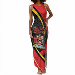 Trinidad And Tobago Independence Day Tank Maxi Dress Two Islands One Nation Endless Pride