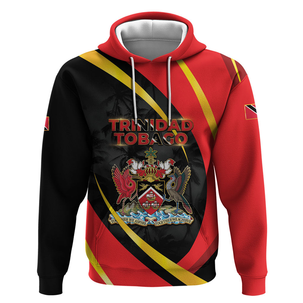 Trinidad And Tobago Independence Day Zip Hoodie Two Islands One Nation Endless Pride