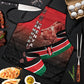 Jamhuri Ya Kenya Apron Patriotic Lion With Flag