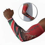 Jamhuri Ya Kenya Arm Sleeves Patriotic Lion With Flag
