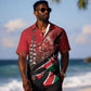 Jamhuri Ya Kenya Hawaiian Shirt Patriotic Lion With Flag