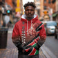 Jamhuri Ya Kenya Hoodie Patriotic Lion With Flag