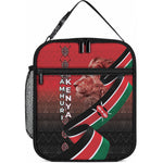 Jamhuri Ya Kenya Lunch Bag Patriotic Lion With Flag
