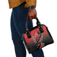 Jamhuri Ya Kenya Shoulder Handbag Patriotic Lion With Flag